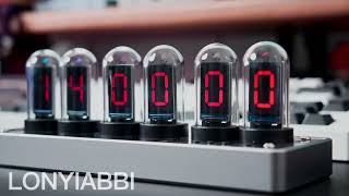 Nixie Tube Clock Electronic LED Glow Tube Clock Simulation 5V