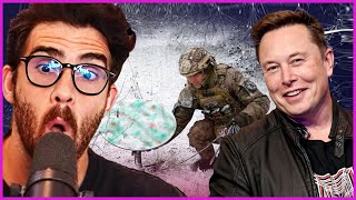 Elon Musk Shuts Off Starlink During Attack | HasanAbi Reacts