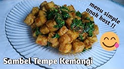Resep Sambel Tempe Kemangi Sederhana | menu simple anak kost - Durasi: 7.56. 