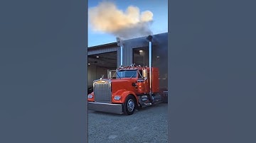 Thumbnail of what a beautiful sound 🎩 #truck #peterbilt #cat #truckdriver #reels #trueline