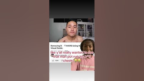 18 million people really watched this video 😭😭 #kevinleonardo #nair #tryingonnair #nairvideo