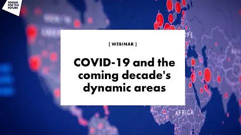 Webinar: COVID-19 and the coming decade's dynamic areas (12 May 2020)