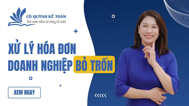 Hóa đơn theo bảng kê không nhảy vào công nợ