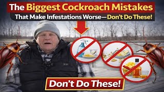 The Biggest Cockroach Mistakes That Make Infestations Worse (40-Year Expert Warning) News