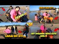 Road rage with cute girl   offroad gone wrong   ktm rc 390 zeenatvlogs6571