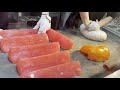 パパブブレの手作りキャンディ作り　美味しいグレープフルーツ Handmade Candy making show by papabubble 사탕 수제캔디｜手工糖果・糖果製作