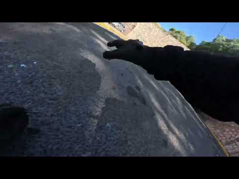Biker’s High-Speed Ride Ends with a Sharp Corner Tumble