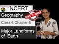 Major Landforms and Their Formation Processes