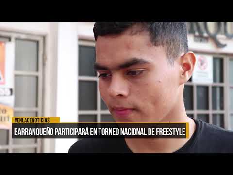 Barranqueño participa en Torneo Nacional de Freestyle