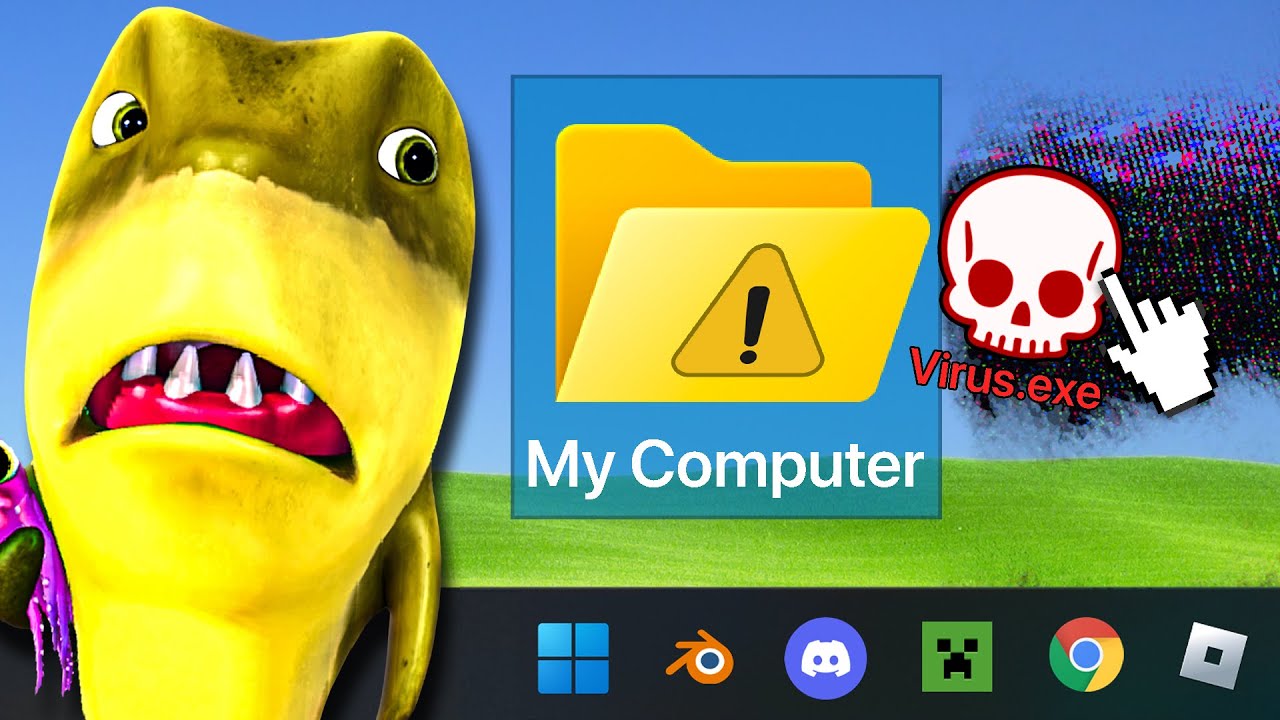 I Trolled My Friend By CORRUPTING His PC!