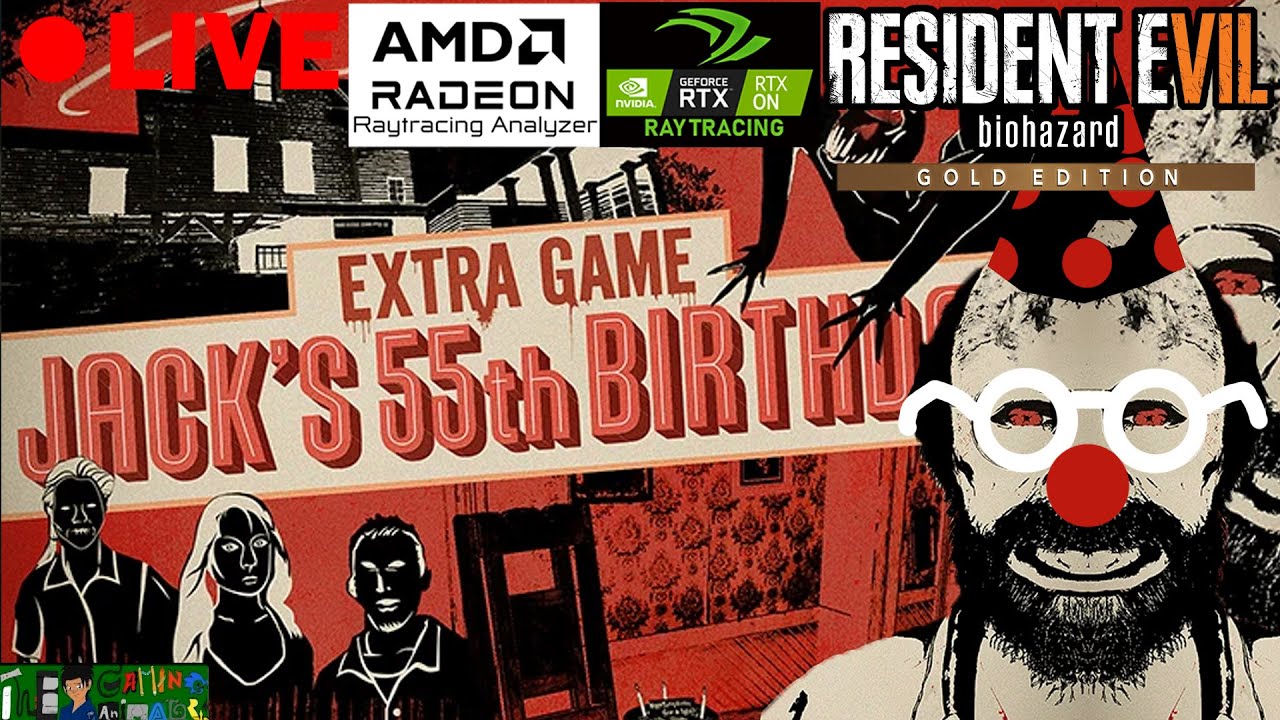 Resident Evil 7 Biohazard Gold Edition RTX "jack's 55th birthday" DLC