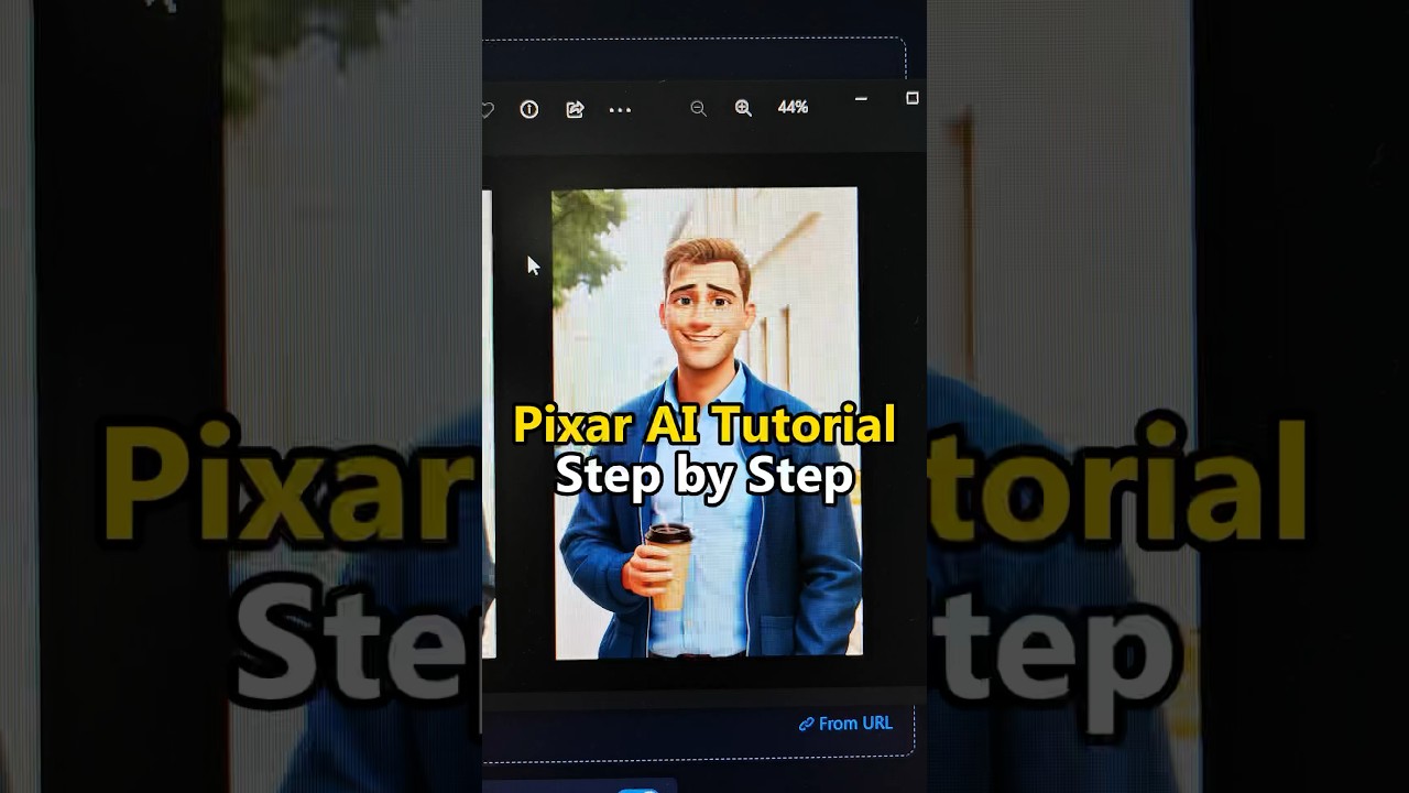 Using SeaArt AI to turn photo into Pixar style in seconds! 