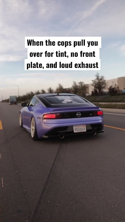 Car Enthusiast Use this Special Permit if you get Pulled Over by a Cop… #carshorts