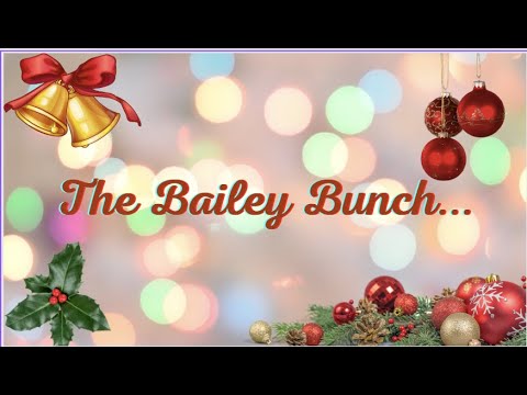 THE BAILEY BUNCH'S XMAS CARD - YouTube