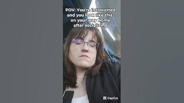 Introverts after socializing