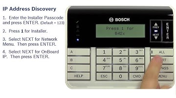 IP Address Discovery Using B920
