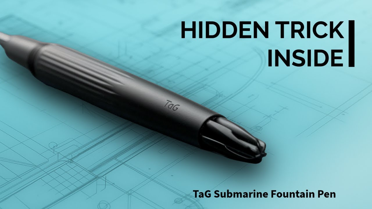 PILOT パイロット 万年筆 カスタム 槐-えんじゅ- 細字 - YouTube