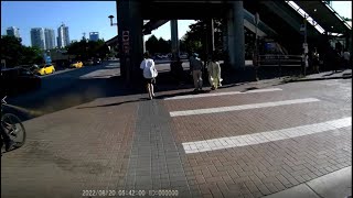 Street Preacher pepper sprayed by a son Satan.