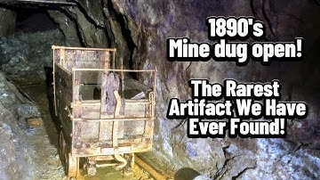 1890s Abandoned Mine Dug Open! Rarest Artifact We Have Ever Found!