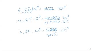 Bilimsel Gösterim Ve Virgül Kaydırma