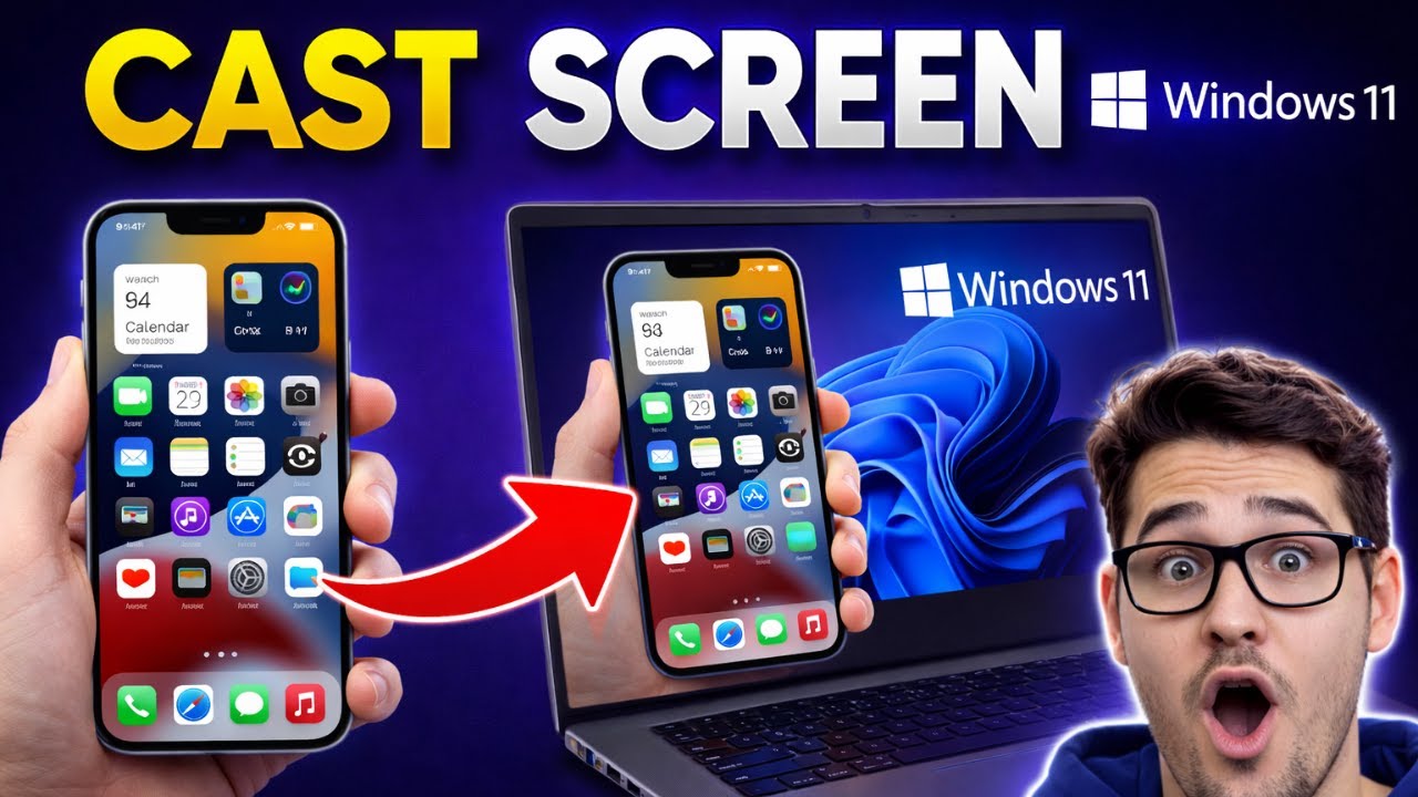 How To Cast iPhone Screen To Windows 11 2026 (Full Guide)