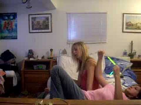 lauren and i acting crazy
