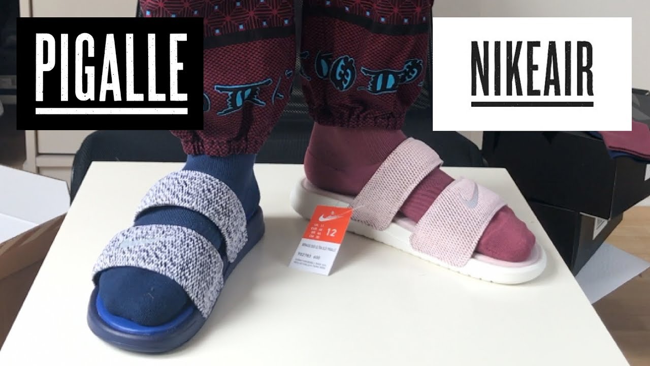 Nike x Pigalle Slides and Socks 