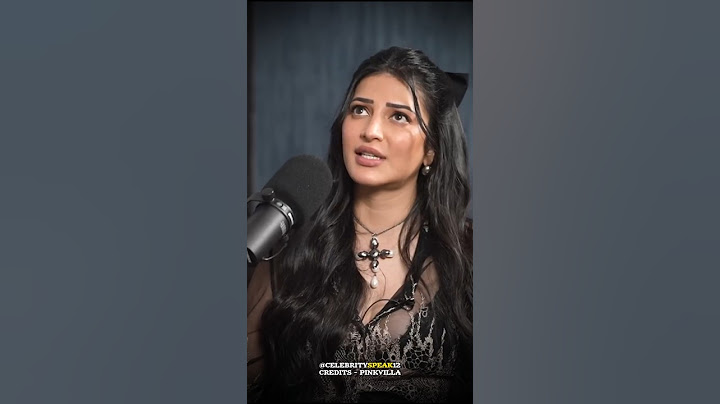 life changing moment 😱 | ft. Shruti Haasan