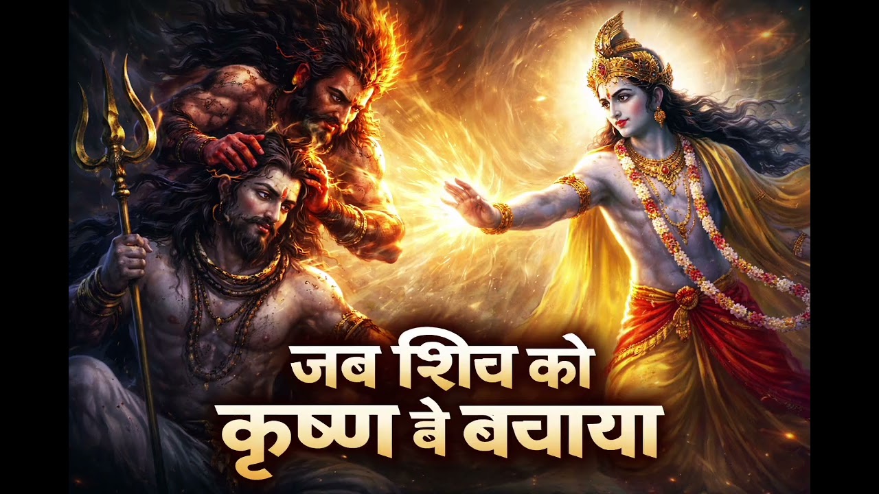 जब वृकासुर से भगवान शिव को श्रीकृष्ण ने बचाया How Shri Krishna Saved Bhagwan Shiv