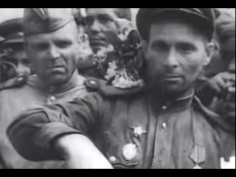 Видео: 9 мая 1945 года в Новосибирске, кинохроника