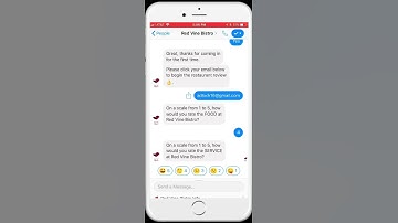 Messenger Chatbot Restaurant Review and Feedback
