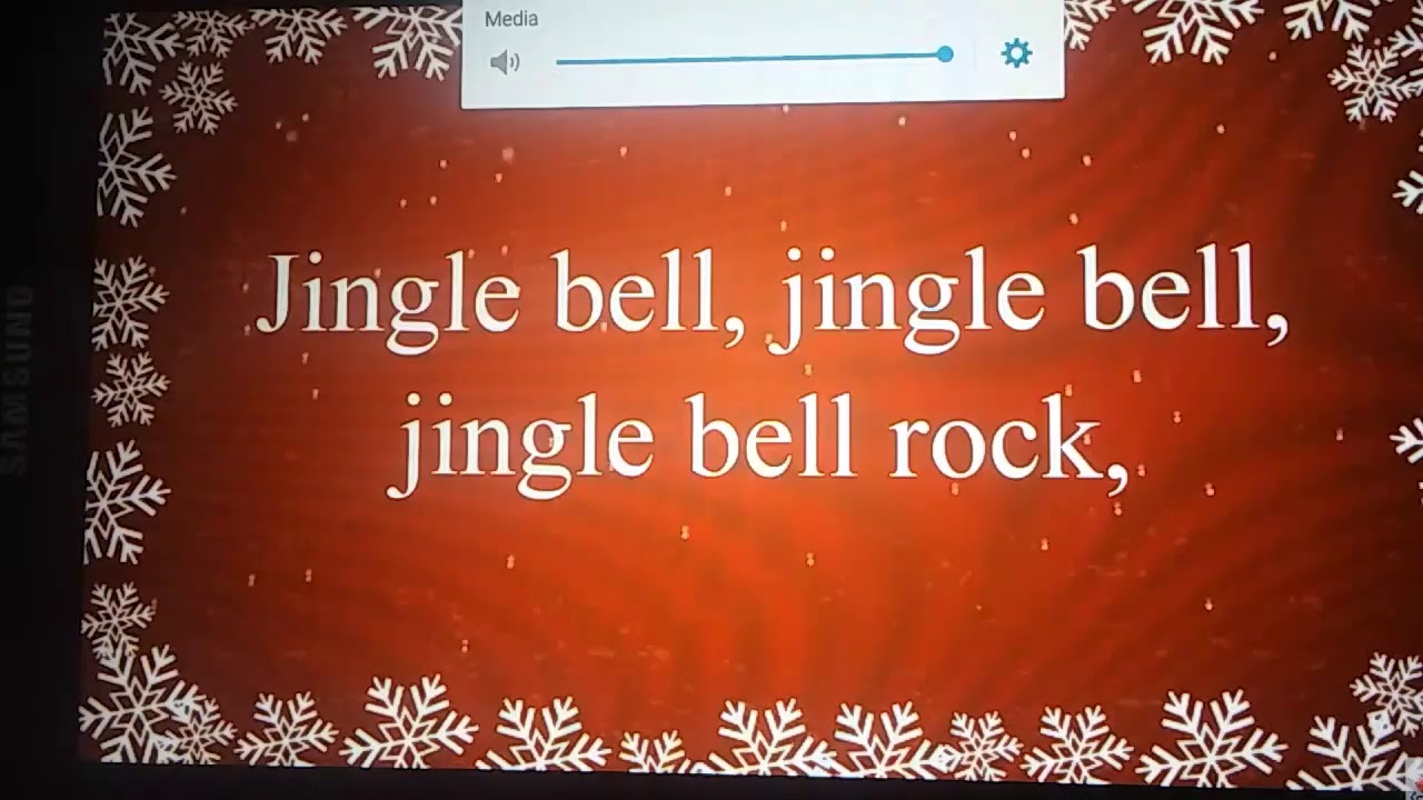 Me Singing "Jingle Bell Rock" - YouTube