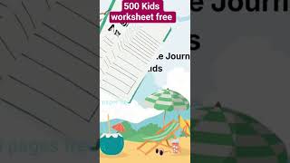 Bilingual Spanish Kids Printables Bundle for Etsy | Passive Income Digital Product