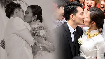 CẬN CẢNH nụ hôn của Ông Cao Thắng dành cho Đông Nhi khiến Trấn Thành ‘quên’ vai trò MC!