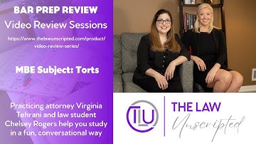Bar Prep Review - Torts Video Review Preview