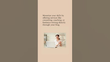 Monetizing Your Blog