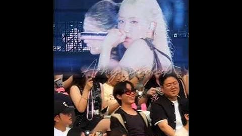 Jhope reaction on Blackpink "Ddu-du-ddu-du" at Goyang stadium seoul #jhope #blackpink #shortvideo