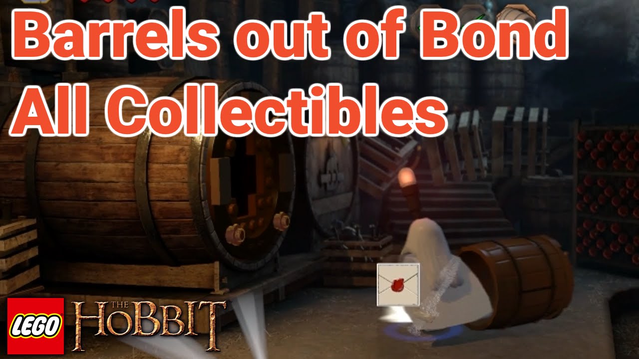 Barrels of - All - 10 Minikits | 4 Treasures | Recipe - Lego Hobbit - YouTube