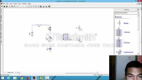 Rangkaian Flip Flop di livewire