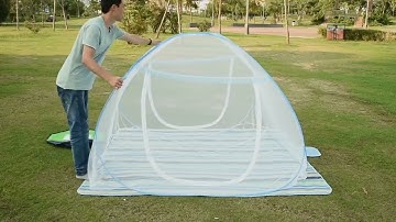Pop Up Mosquito Net Tent for Beds Portable Folding