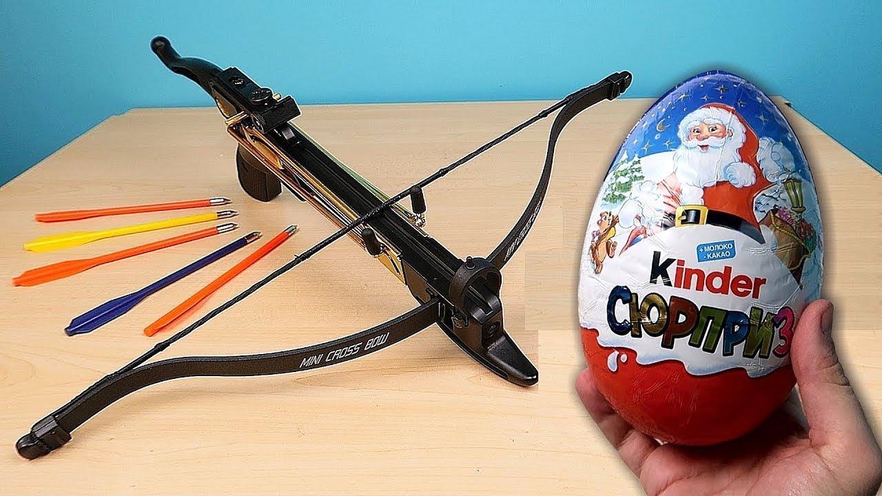 BALLESTA COBRA vs KINDER SORPRESA GIGANTE y FLUIDO NO NEWTONIANO