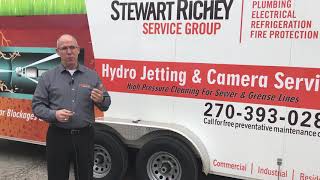 Hydro-Jetting Service Available with the Stewart Richey Service Group