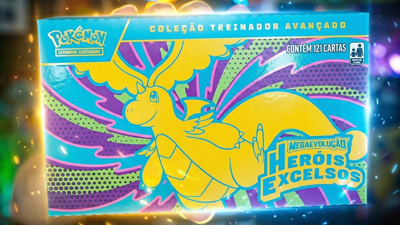 ABRI a Coleção Treinador Avançado de Heróis Excelsos, Nova Coleção ESPECIAL de Cartas Pokémon TCG