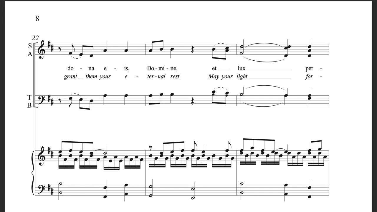 Requiem for Choir and Orchestra - Michael John Trotta