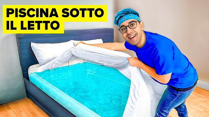 SCHERZO PISCINA SOTTO il LETTO nella STREAM HOUSE (FINITO MALE)