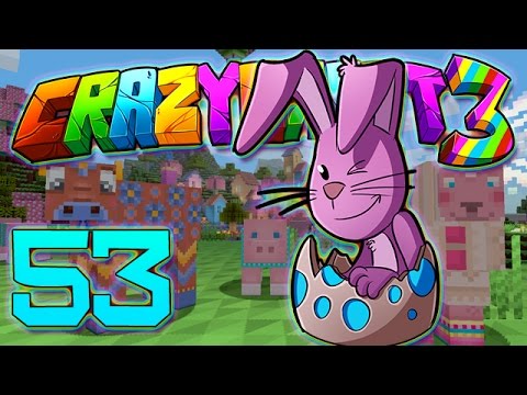 Minecraft Crazy Craft 3.0: HOW TO MAKE AN EASTER BUNNY FARM! Mod #53 (Modded Roleplay) - Minecraft Crazy Craft 3.0: HOW TO MAKE AN EASTER BUNNY FARM! Mod #53 (Modded Roleplay)