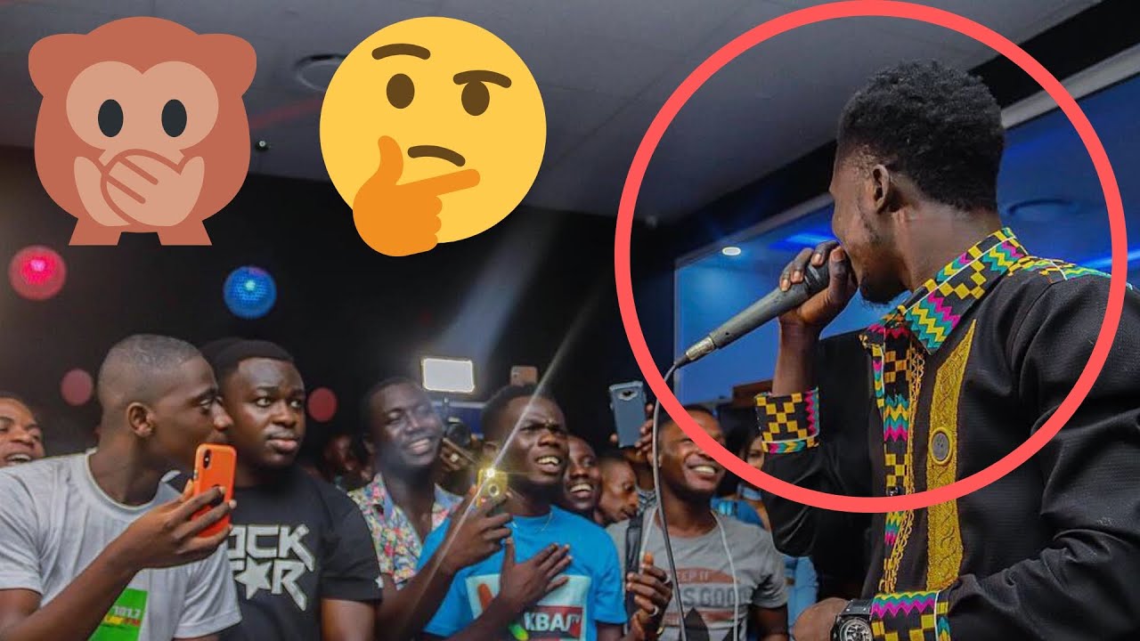 OMG: Kuami Eugene Performs Gospel Song In The Night Club - YouTube