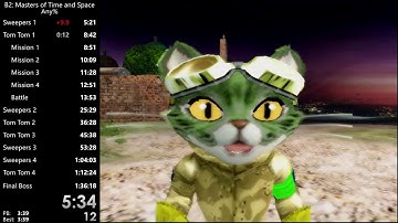 Blinx 2 Any% Speedrun in 1:30:53 [FWR]