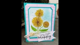 Unity Quick Tip: Floral Resist Card