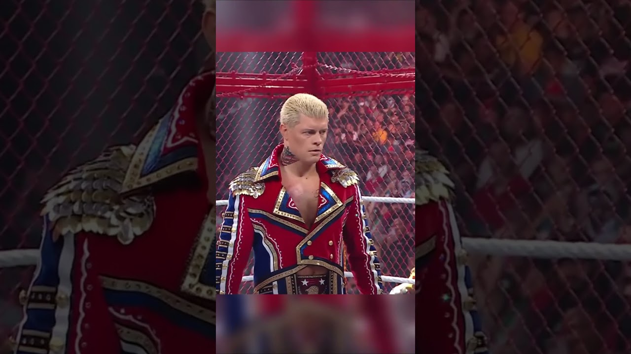 El momento que hizo llorar a Cody Rhodes en vivo #wwe